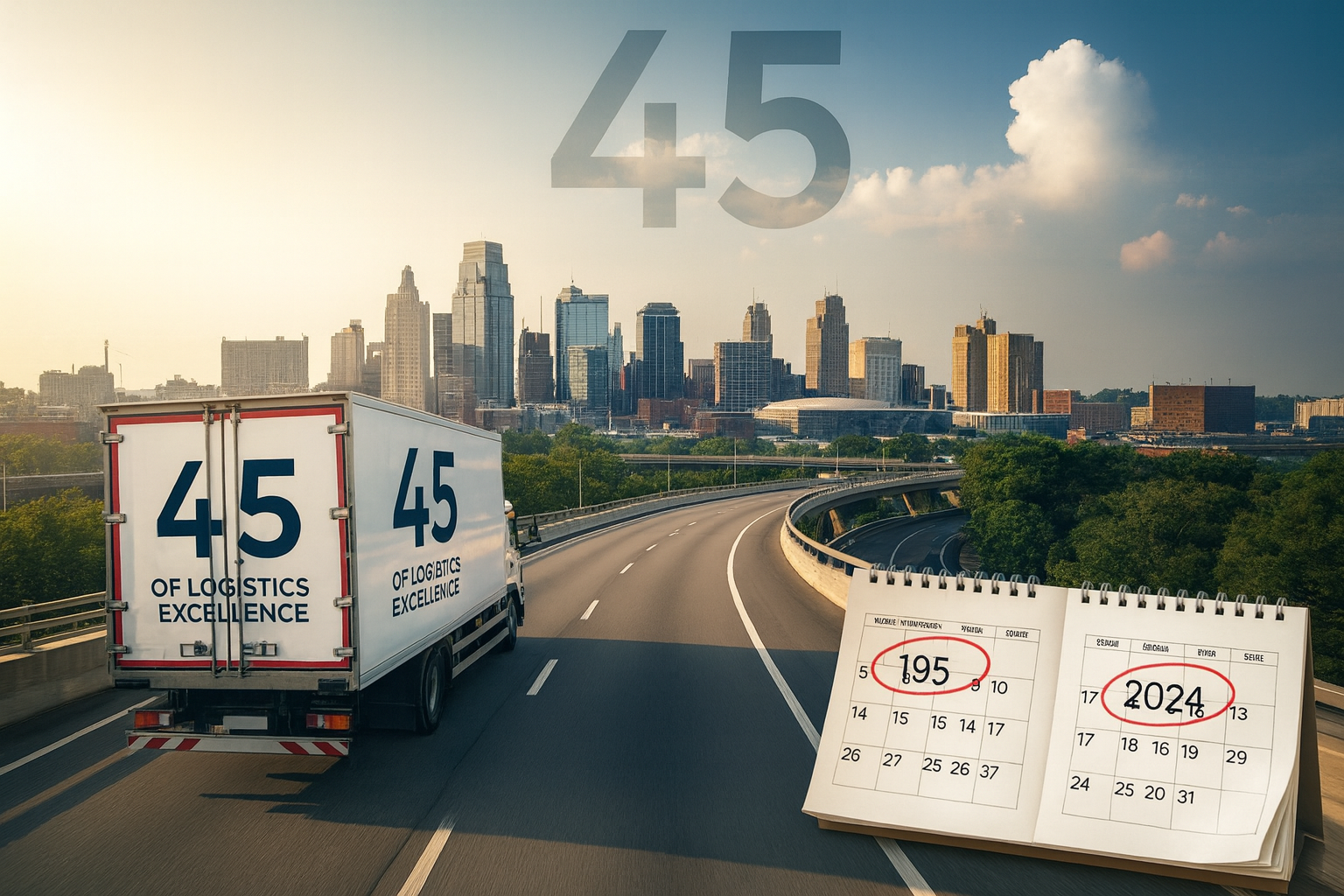 45 years of logistics experience